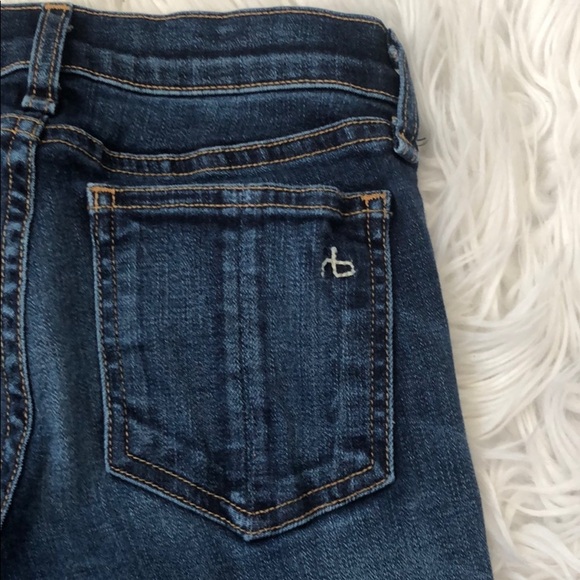 • Rag & Bone • Cigarette Leg Jeans Hampstead 24 - Picture 4 of 4